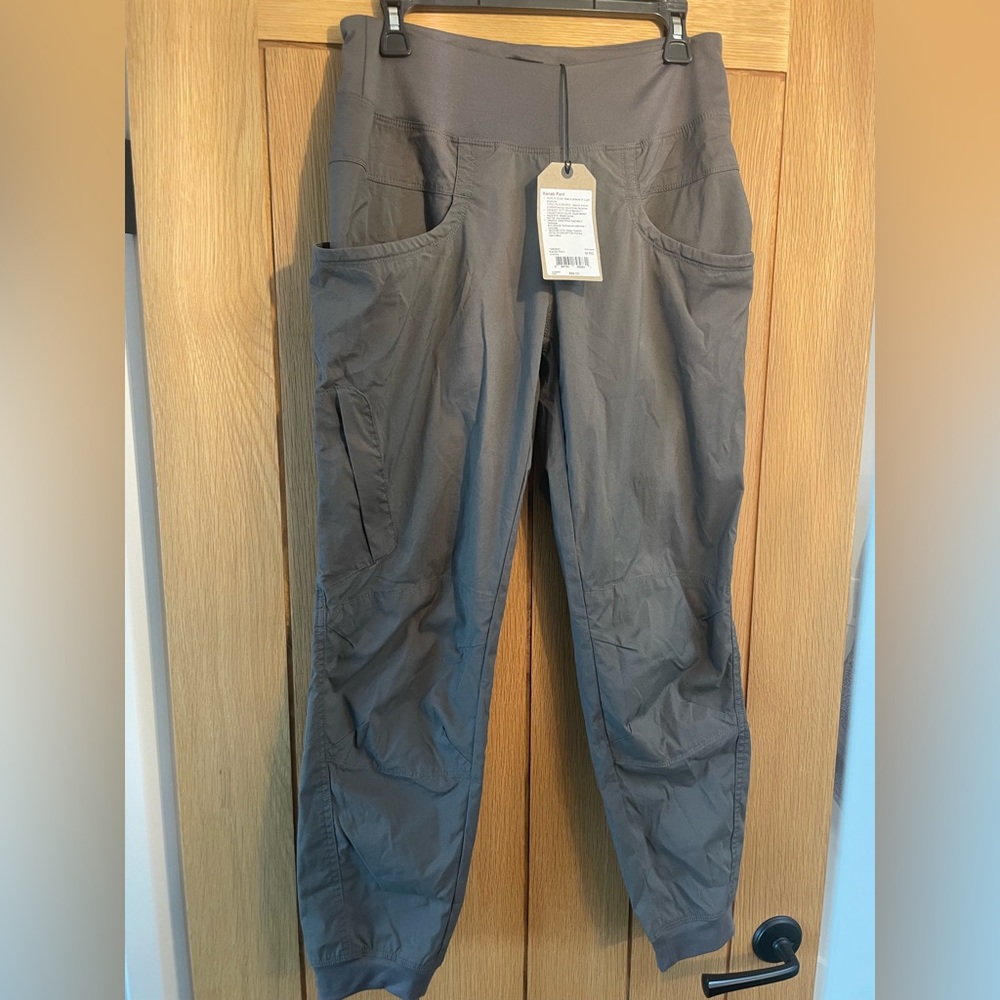 Prana Knab pants, granite color size M, NWT